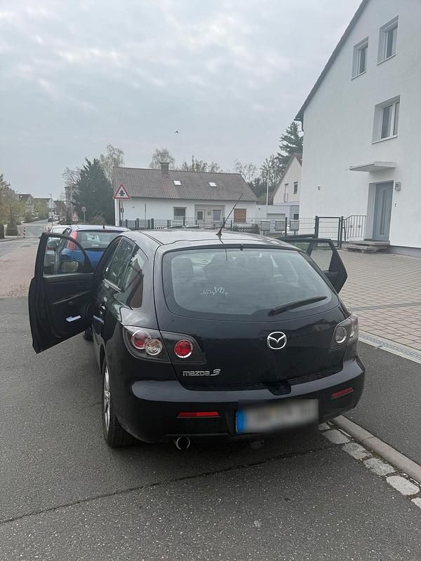 Second-hand Mazda 3 2007 Negru Berlinǎ