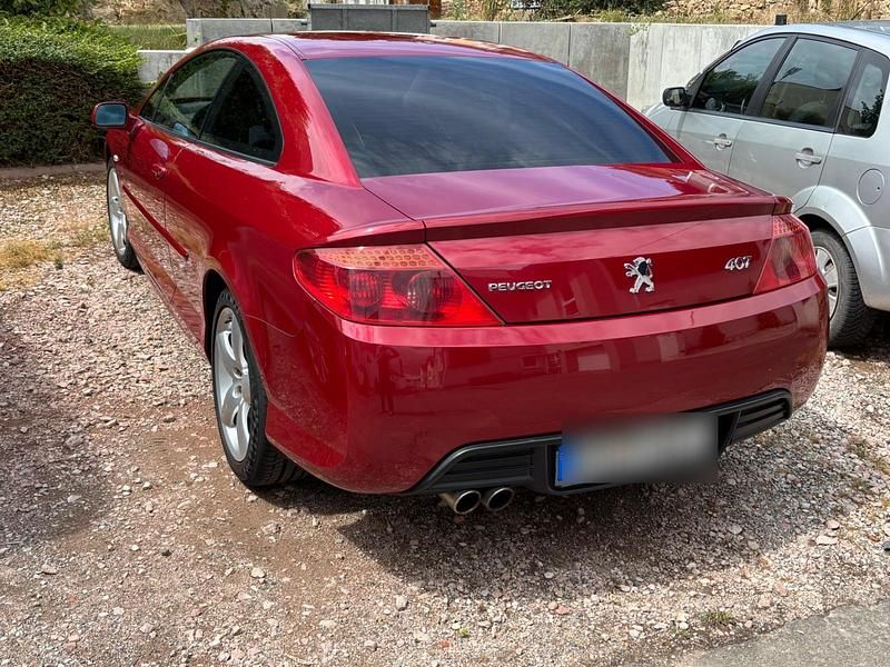 Rot Gebraucht 2005 Peugeot 407 Coupe Platinum Coupé | 3.990 € (Fairer Preis) - Bild 1/4