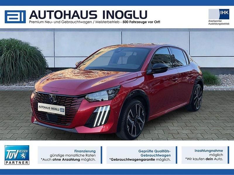 Rot lackierung elixierrot/typ verkleidu (metallic) Gebraucht 2024 Peugeot 208 GT Kleinwagen | 19.670 € - Bild 1/4
