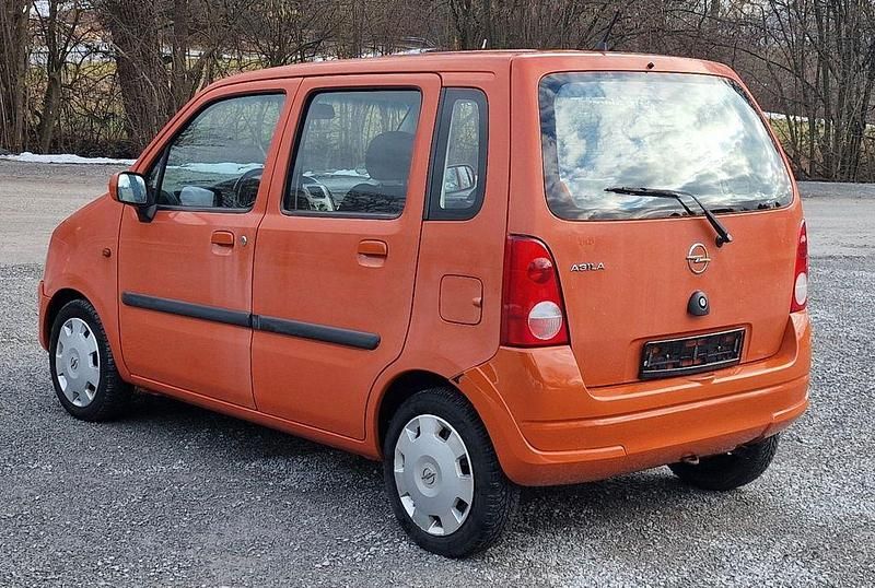 Gebraucht Opel Agila 60 PS (44 kW) 2004 Orange Van / Kleinbus