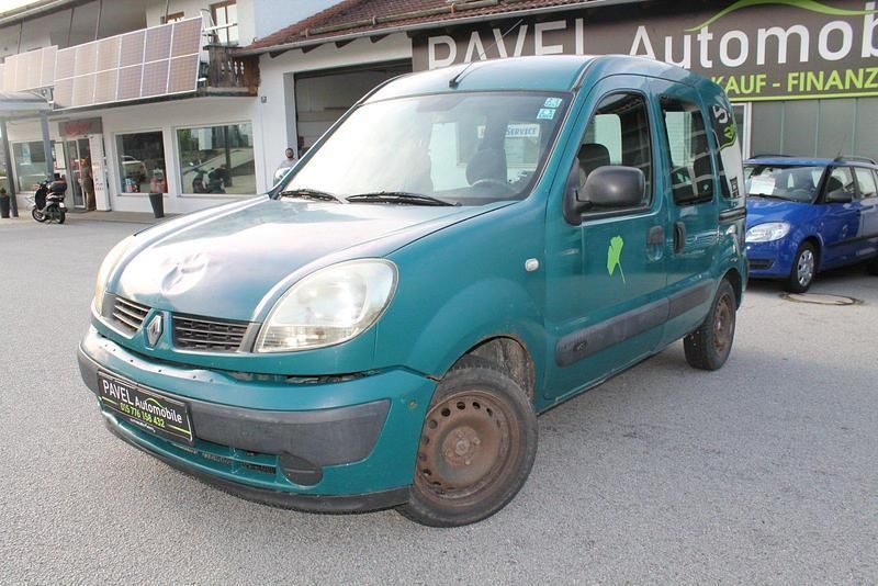 Grün Gebraucht 2007 Renault Kangoo Van / Kleinbus | 990 € (Guter Preis) - Bild 1/4