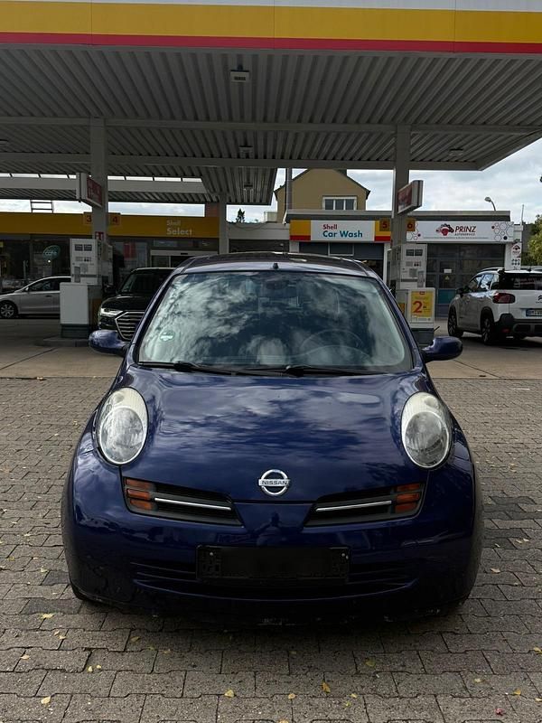Blau Gebraucht 2004 Nissan Micra Kleinwagen | 3.300 € (Fairer Preis) - Bild 1/4