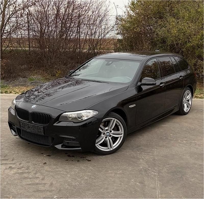Schwarz Gebraucht 2014 BMW 535 M Sport Kombi | 15.000 € - Bild 1/4