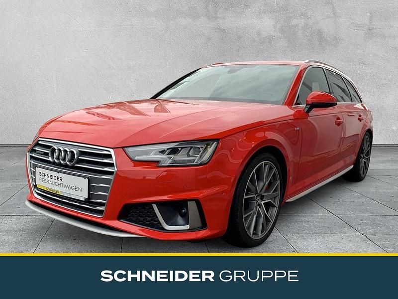Rot Gebraucht 2019 Audi A4 Sport Kombi | 32.890 € (Teuer) - Bild 1/4