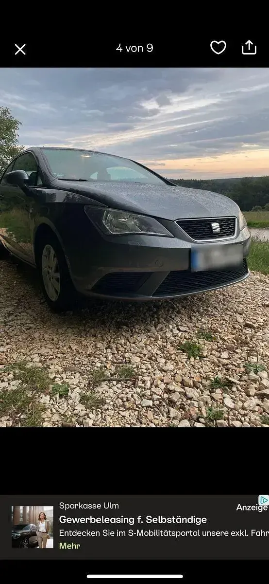Gebraucht Seat Ibiza SC Style 106 PS (77 kW) 2013 Silber Kleinwagen