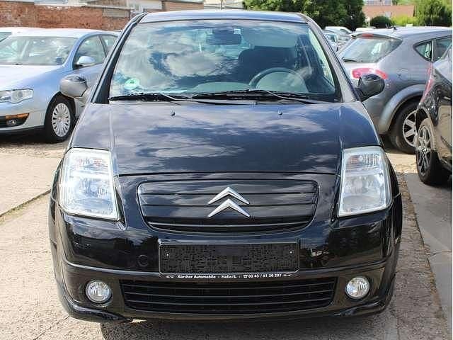 Gebraucht Citroën C2 VTR Sport 60 PS (44 kW) 2008 Lack onyx schwarz/lackierung Kleinwagen