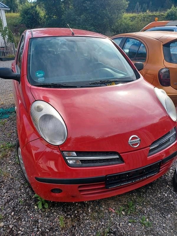 Rot Gebraucht 2007 Nissan Micra Kleinwagen | 990 € (Superpreis) - Bild 1/4