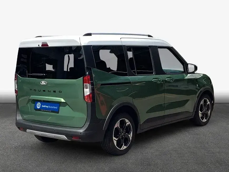 Gebraucht Ford Tourneo Courier Active 125 PS (91 kW) 2025 Bursting green metallic/ dach Van / Kleinbus