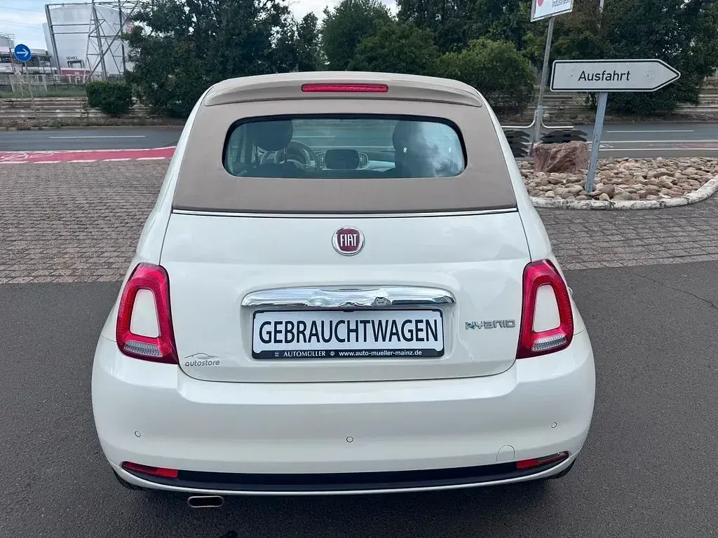 Gebraucht Fiat 500 69 PS (50 kW) 2023 Weiß Cabrio
