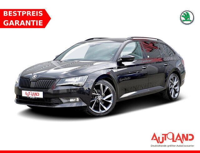 Schwarz Gebraucht 2019 Skoda Superb SportLine Kombi | 25.890 € (Etwas zu teuer) - Bild 1/4