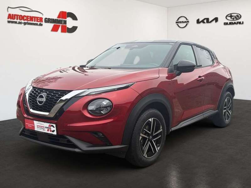 Reddish orange/black Gebraucht 2025 Nissan Juke N-Connecta SUV | 24.200 € (Fairer Preis) - Bild 1/3