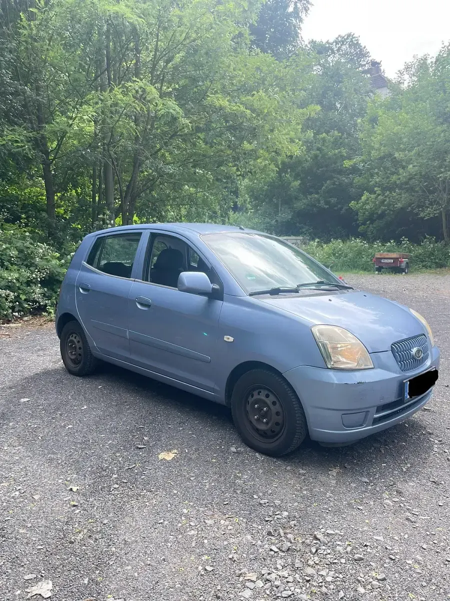 Gebraucht Kia Picanto EX 65 PS (47 kW) 2004 Blau Kleinwagen