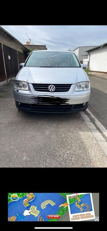 Silber Gebraucht 2006 VW Touran Van / Kleinbus | 1.400 € (Guter Preis) - Bild 1/4