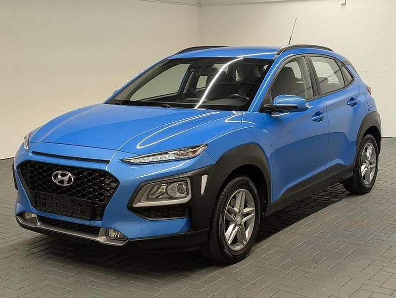 Blau (lagoonblaumet.) Gebraucht 2018 Hyundai Kona SUV | 13.980 € (Fairer Preis) - Bild 1/4