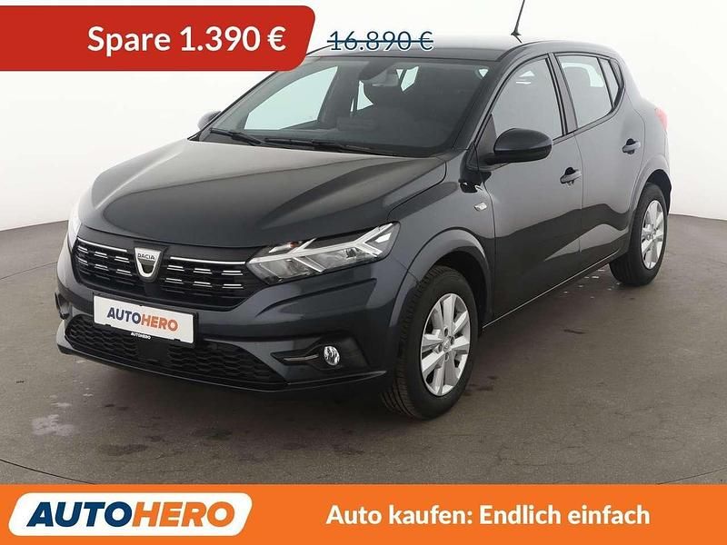Kometengrau Gebraucht 2022 Dacia Sandero Comfort Kleinwagen | 15.500 € (Guter Preis) - Bild 1/3