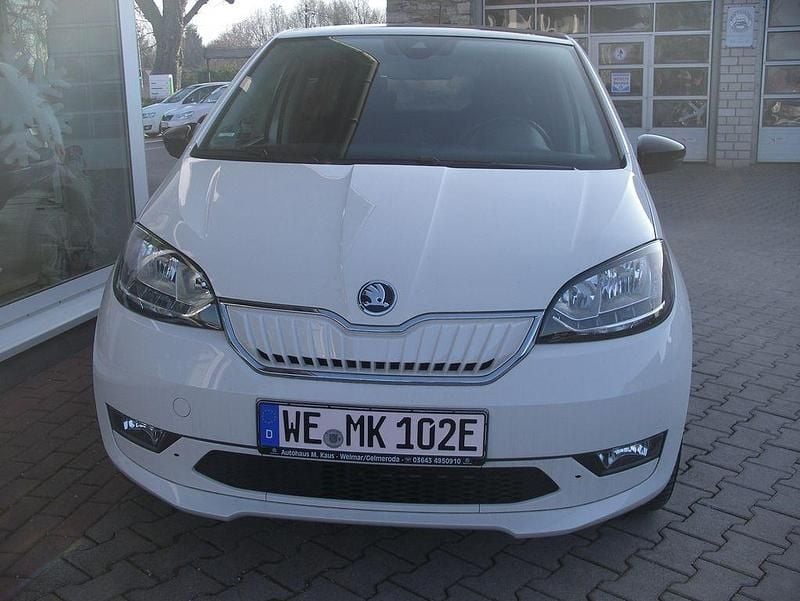 Gebraucht Skoda Citigo-e IV Style 61 kW (83 PS) 2020 Weiß Kleinwagen