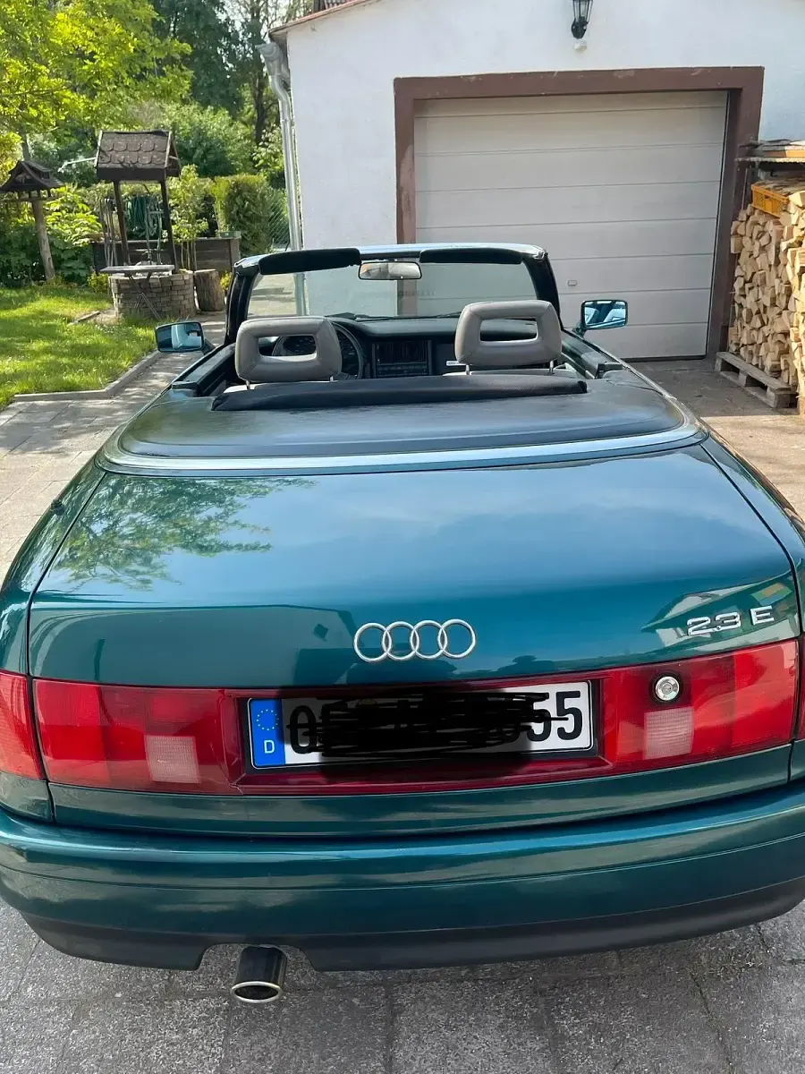 Gebraucht Audi Cabriolet 133 PS (97 kW) 1993 Grün Cabrio