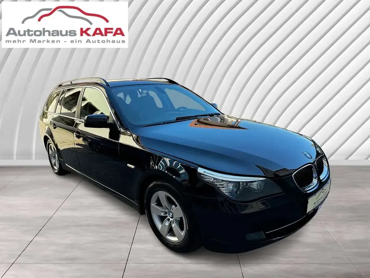 Usata BMW 520 M Sport 177 CV (130 kW) 2008 Nero Station wagon