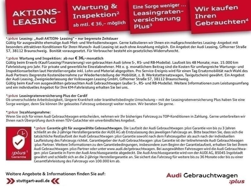 Gebraucht Audi A6 Design 204 PS (150 kW) 2024 Mythosschwarz metallic Kombi