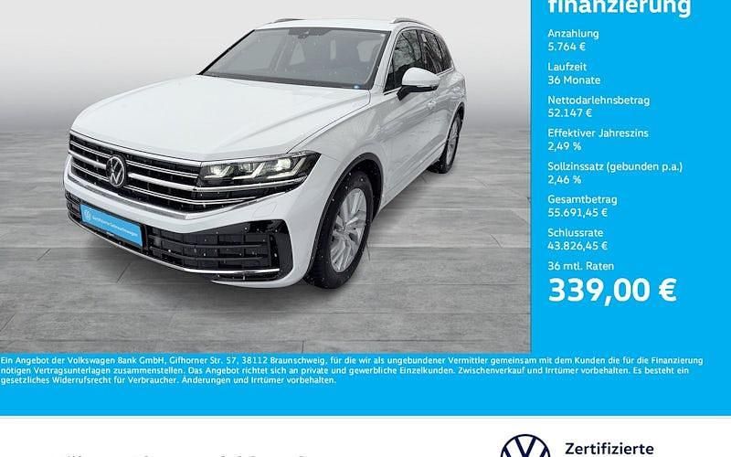Gebraucht VW Touareg Elegance 231 PS (169 kW) 2025 Weiß SUV