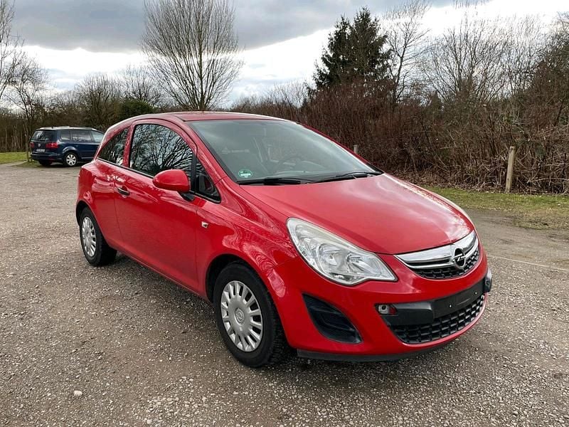 Gebraucht Opel Corsa 69 PS (50 kW) 2011 Rot Kleinwagen
