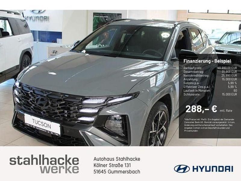 Grau Gebraucht 2025 Hyundai Tucson N Line SUV | 40.990 € (Teuer) - Bild 1/4