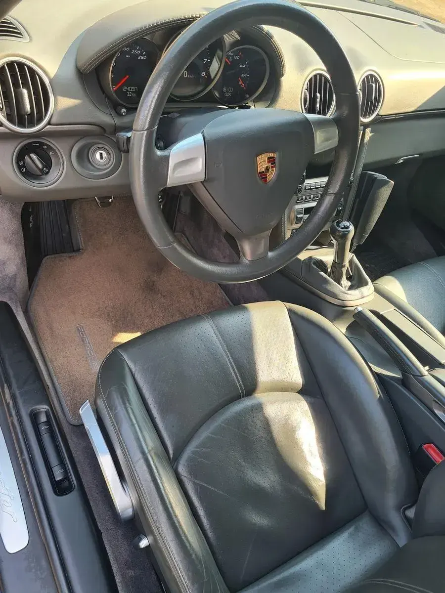 Gebraucht Porsche Boxster 239 PS (175 kW) 2005 Blau Cabrio