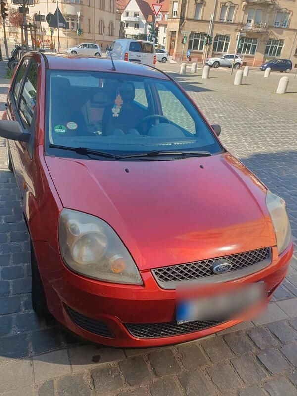 Rot Gebraucht 2006 Ford Fiesta Kleinwagen | 1.000 € (Guter Preis) - Bild 1/4