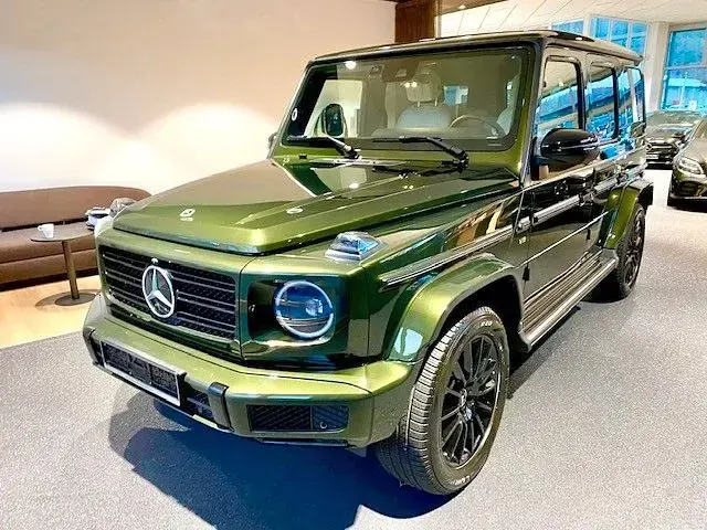 Gebraucht Mercedes G500 AMG 421 PS (309 kW) 2021 Grün SUV