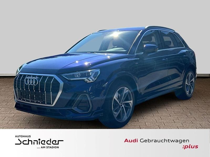 Blau Gebraucht 2025 Audi Q3 S-Line SUV | 43.990 € (Fairer Preis) - Bild 1/3
