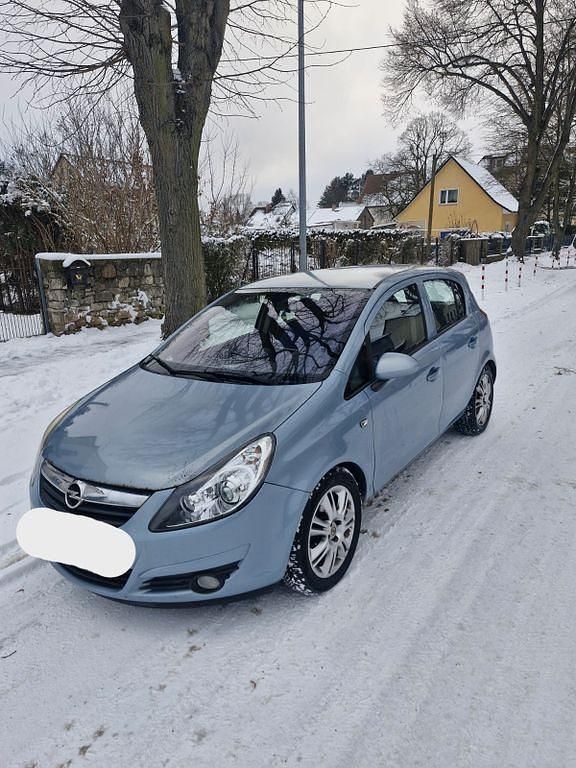 Schwarz Gebraucht 2008 Opel Corsa Selection Limousine | 2.500 € (Superpreis) - Bild 1/4