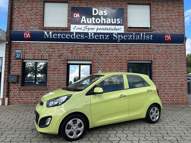 Gebraucht Kia Picanto Edition 7 69 PS (50 kW) 2013 Grün Kleinwagen