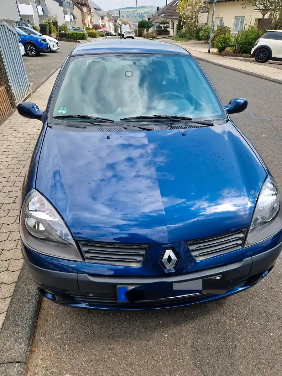 Gebraucht Renault Clio 2004 Blau Kleinwagen