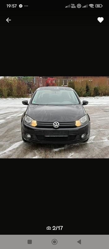 Gebraucht VW Golf VI 110 PS (80 kW) 2010 Schwarz Kleinwagen