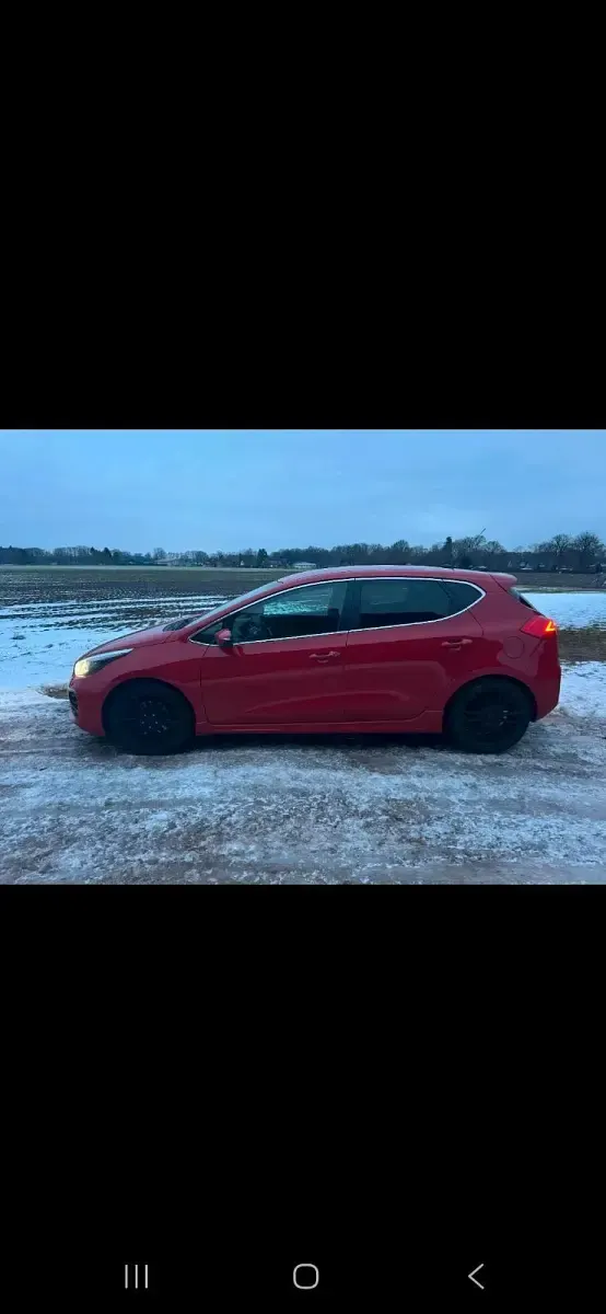 Brugt Kia Ceed 136 HK (100 kW) 2015 Rød Hatchback
