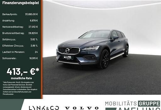 Gebraucht Volvo V60 CC Ultimate 197 PS (144 kW) 2022 Blau Kombi