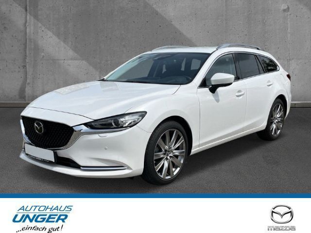 Weiß Gebraucht 2023 Mazda 6 Exclusive-Line Limousine | 28.790 € (Guter Preis) - Bild 1/4