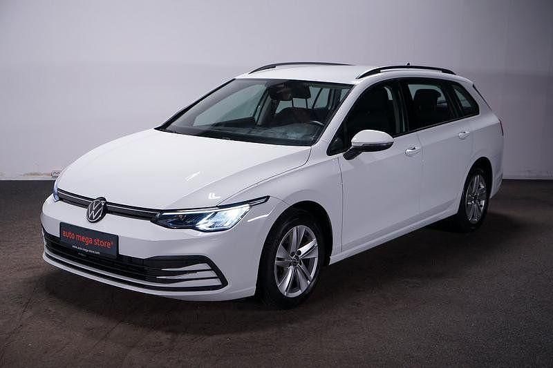 Weiß Gebraucht 2021 VW Golf VIII Life Kombi | 19.498 € (Guter Preis) - Bild 1/4