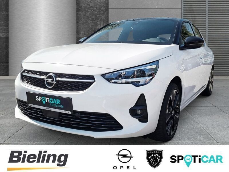 Weiss Gebraucht 2021 Opel Corsa-e Ultimate Kleinwagen | 18.490 € (Etwas zu teuer) - Bild 1/4