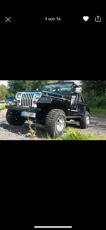 Schwarz Gebraucht 1994 Jeep Wrangler Limited SUV | 20.900 € - Bild 1/4