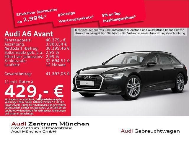 Mythosschwarz metallic Gebraucht 2022 Audi A6 Ambiente Kombi | 40.379 € (Fairer Preis) - Bild 1/1