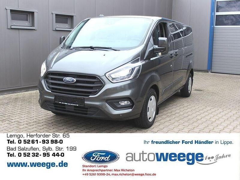 Grau (metallic) Gebraucht 2020 Ford Transit Custom Trend Kombi | 33.201 € (Etwas zu teuer) - Bild 1/4