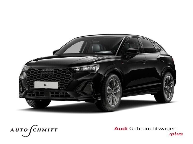 Schwarz Gebraucht 2025 Audi Q3 Sportback S-Line SUV | 49.490 € (Teuer) - Bild 1/4