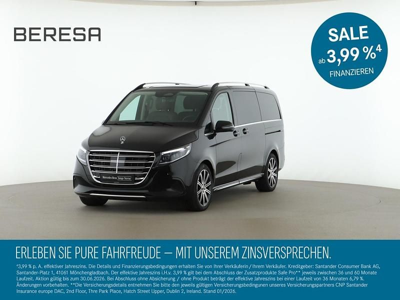 Schwarz Gebraucht 2025 Mercedes V300 Exclusive Van / Kleinbus | 81.980 € - Bild 1/4
