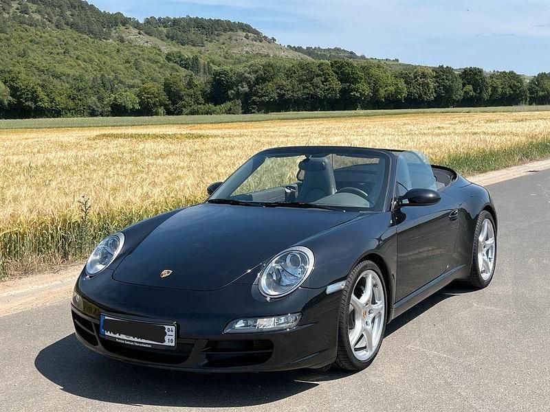 Schwarz Gebraucht 2006 Porsche 911 Carrera Cabriolet Cabrio | 54.900 € (Fairer Preis) - Bild 1/4