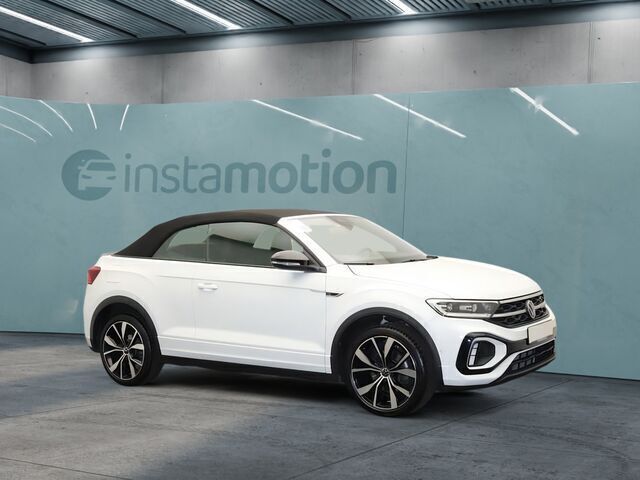Weiß Gebraucht 2023 VW T-Roc Cabriolet Pro Cabrio | 35.248 € (Etwas zu teuer) - Bild 1/2