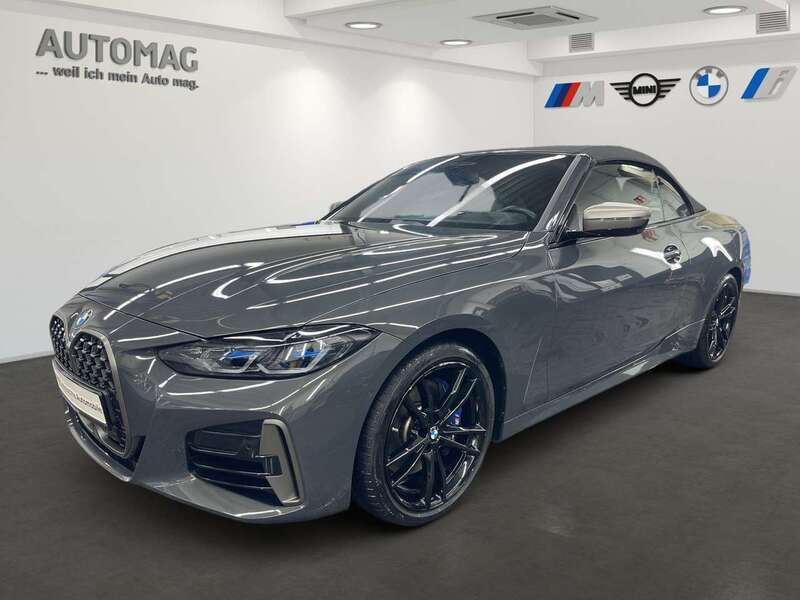 Bmw individual dravitgrau Gebraucht 2022 BMW M4 Cabriolet Cabrio | 55.470 € - Bild 1/4