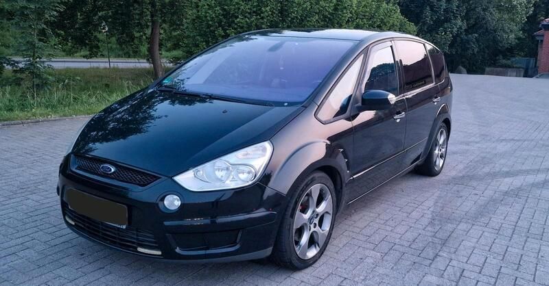 Schwarz Gebraucht 2009 Ford S-MAX Titanium Van / Kleinbus | 2.600 € (Superpreis) - Bild 1/4