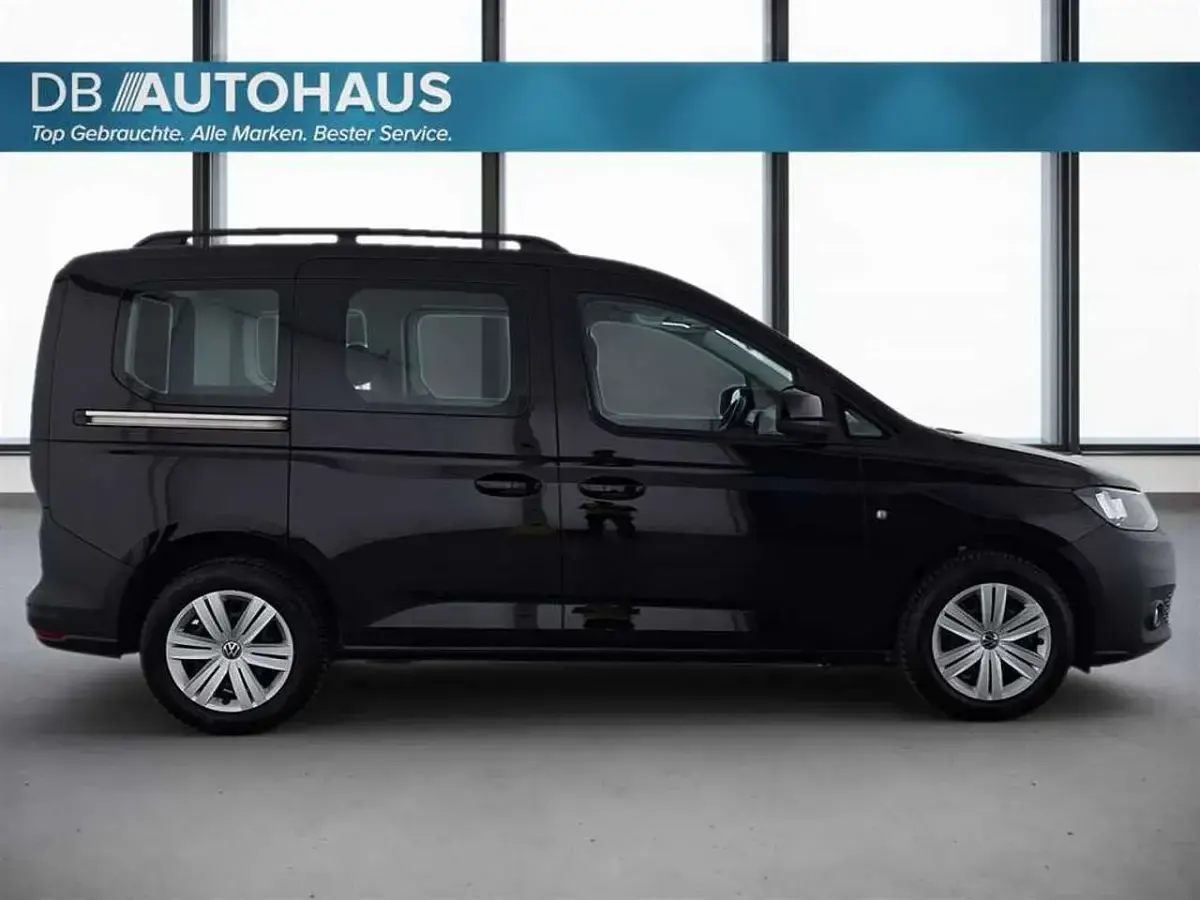 Gebraucht VW Caddy 122 PS (89 kW) 2022 Schwarz Van / Kleinbus