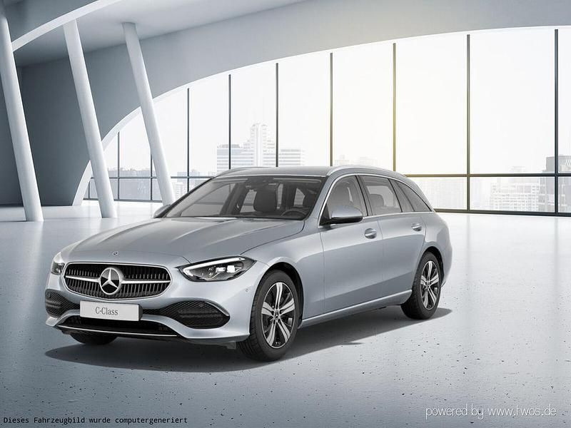 Gebraucht Mercedes C220 Avantgarde 200 PS (147 kW) 2022 Metalliclack hightechsilber Kombi